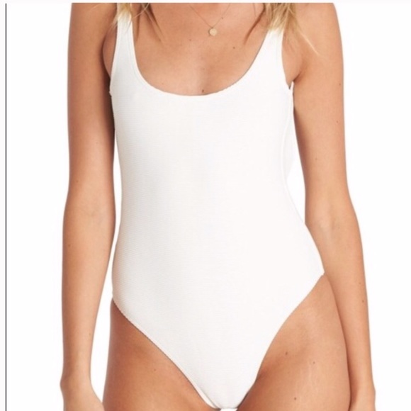 Billabong Other - BILLABONG | NWT Line Up White One Piece Swimsuit
